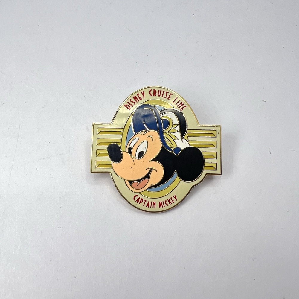 Disney Cruise Line‎ Captain Mickey Mouse Profile Disney Pin from 2000 Memory Box